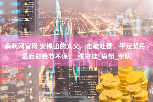 森利网官网 安禄山的义父，击破吐蕃，平定契丹，最后却晚节不保！_张守珪_唐朝_军队